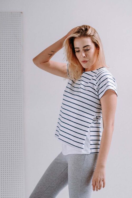 ALL DAY LONG T-shirt Breton stripe