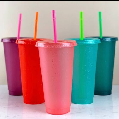 Glitter Tumblers - Choice of colours
