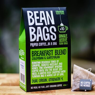 Breakfast Blend Coffee Bean Bags x 10