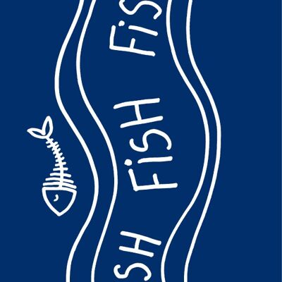 Callcard® iPhone 6 + / 6S + Fishriv navy