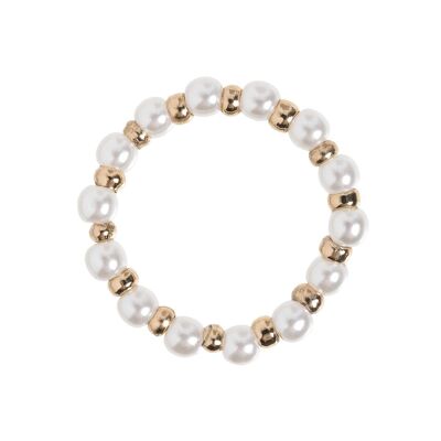 Timi of Sweden | Pearl and Gold Bead Ring | Exclusive Scandinavian design that is the perfect gift for every women