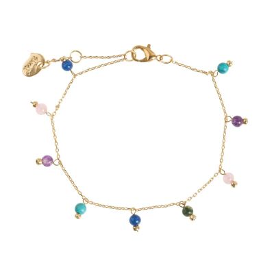 Timi of Sweden | Colorful Precious Stone Bracelet | Exclusive Scandinavian design that is the perfect gift for every women