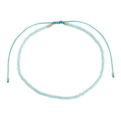 Timi of Sweden | Delicate Blue Bead Bracelet | Exclusive Scandinavian design that is the perfect gift for every women