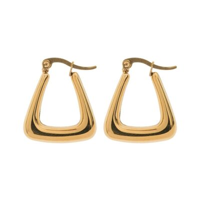 Timi of Sweden | Triangle Hoop Earrings | Exclusive Scandinavian design that is the perfect gift for every women