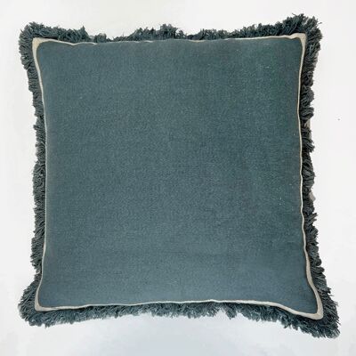 Yuli Navy Cushion Cover (40 X 40 cm)