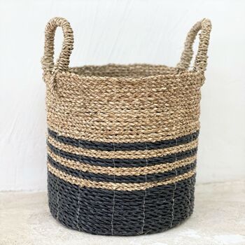 Panier Uma Noir (Ø27 x 27 cm) 2