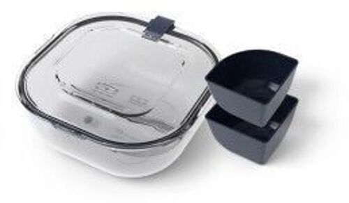 MB Gourmet M - Lunch box transparente - Made in France - 850ml