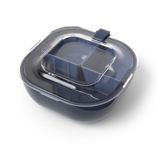 MB Gourmet M - Lunch box couvercle transparent - Made in France - 850ml