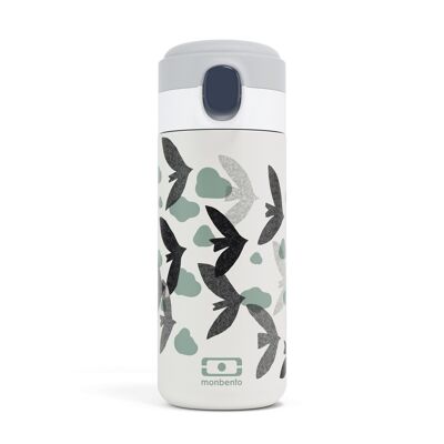 MB Pop - Graphic Birds - Die kompakte Isolierflasche