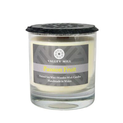 Wooden Wick Soy Wax Candle - Passion Fruit