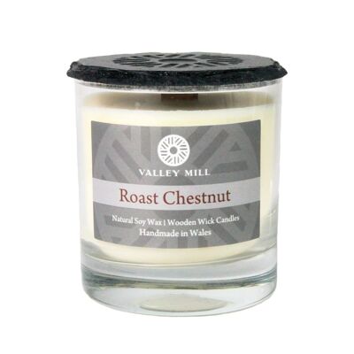Wooden Wick Soy Wax Candle - Roast Chestnut