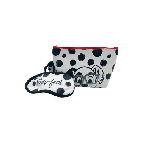 Disney 101 Dalmatians Washbag & Eye Mask/cosmetic case