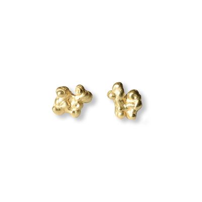 Gold basic mini Glu earrings