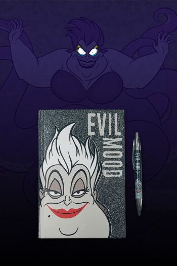 Carnet et stylo Disney Ursula Evil Mood 4