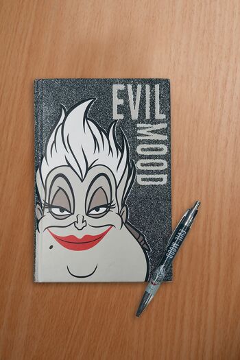 Carnet et stylo Disney Ursula Evil Mood 5