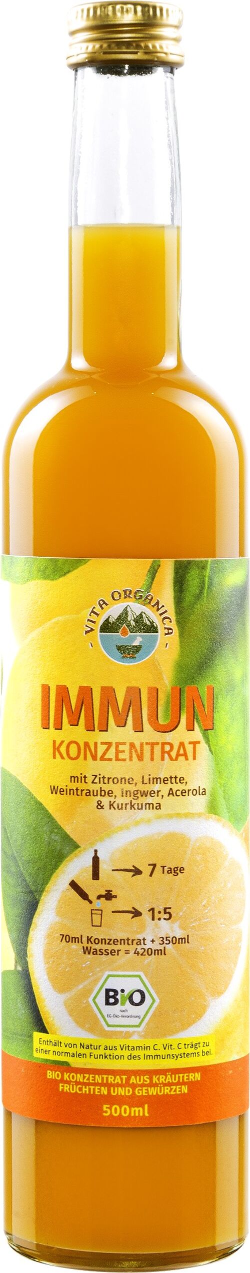 Vita Organica IMMUN Konzentrat 500ml