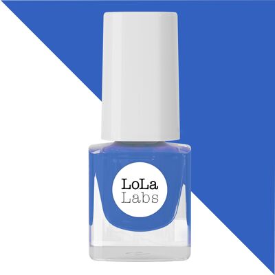 veganer Nagellack in blau - Discofieber