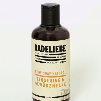 BADELIEBE - body soap tangerine & clove