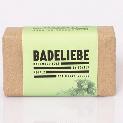 BADELIEBE - Zypressen Oliven- und Kokosnussölseife