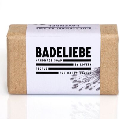 BADELIEBE - Sapone alla LAVANDA all'olio di oliva e cocco