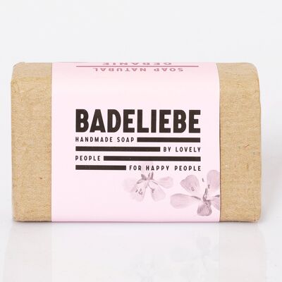 BADELIEBE - Hard Soap Geranium Olive & Coconut Oil