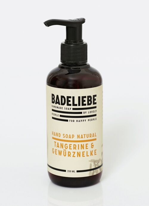 BADELIEBE - Flüssigseife Tangerine & Gewürznelke