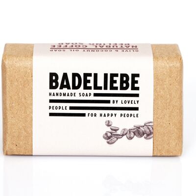 BADELIEBE - Sapone duro al caffè naturale d'oliva e olio di cocco