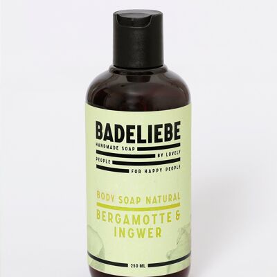 BADELIEBE - gel de ducha bergamota y jengibre