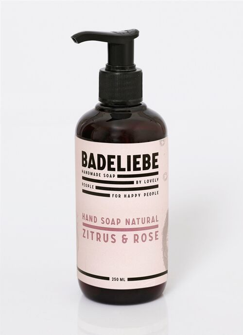 BADELIEBE - Flüssigseife Zitrus & Rose