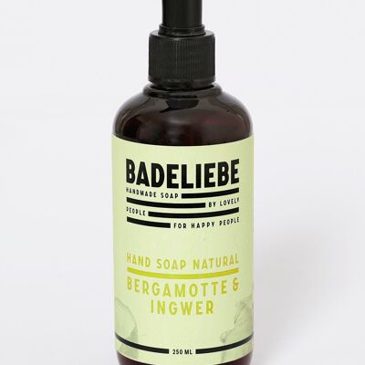 BADELIEBE - Flüssigseife Bergamotte & Ingwer