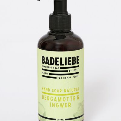 BADELIEBE - Savon Liquide Bergamote & Gingembre