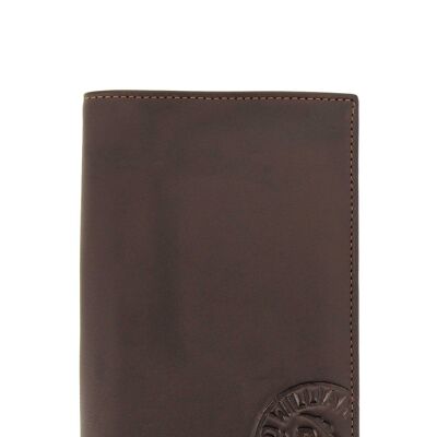 Annan - Large fat cowhide leather wallet