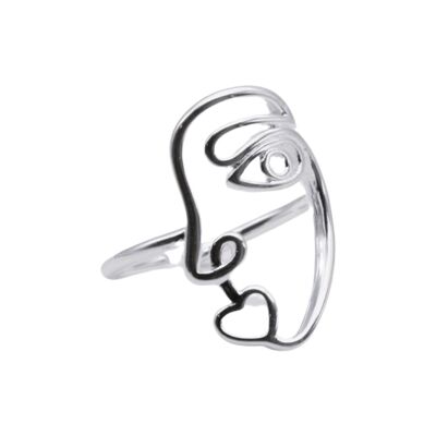 Love Lips Ring - Silver
