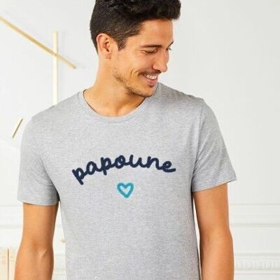 T-shirt homme Papoune - Cadeau Fête des Pères