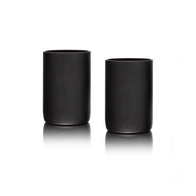 Pack de 2 vasos Noir limitados