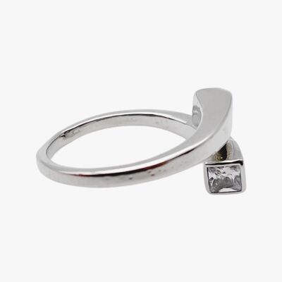 Anello Cascade Cubic Zirconia - Argento