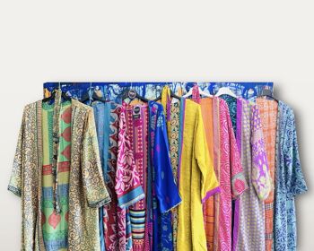Lot de 20 kimonos longs réversibles assortis (118 cm) 1
