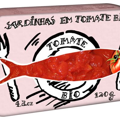 Sardines in organic tomato sauce