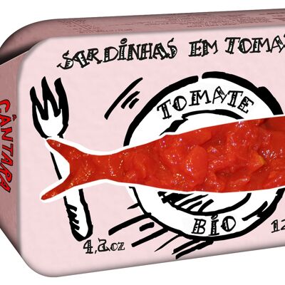 Sardines in organic tomato sauce