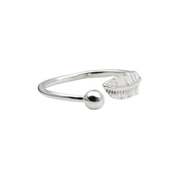 Bague Plume Charley - Argent