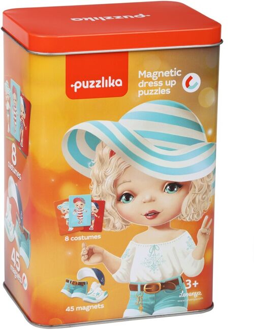 Puzzlika Magnetische Puzzel - Dress Up 3 - 53 stukjes