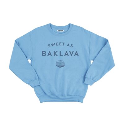 Suéter Dulce como Baklava / Azul Cielo