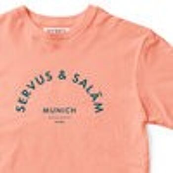 T-Shirt Servus & Salam / Argile Rose 2