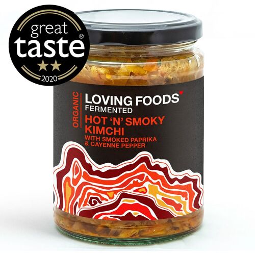 Organic Kimchi - Hot 'n' Smoky - 1 x 475g