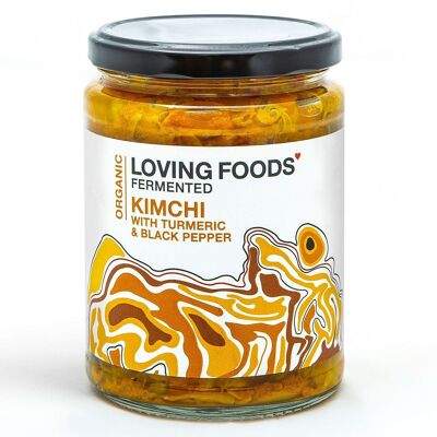 Bio-Kimchi - Kurkuma & schwarzer Pfeffer - 1 x 475 g