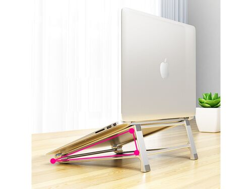 Memento™ Portable and Adjustable Laptop Stands with Anti-Slip Pads - Single Layer