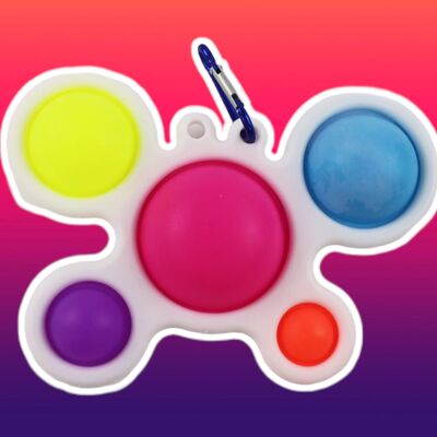 Memento™ Fidget Squeeze Pop-it-Spielzeug – Krabbengrübchen