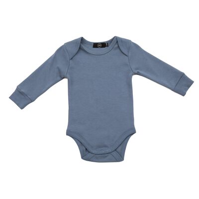 Body little manches longues bleu