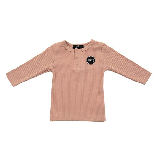 Tee-shirt manches longues Tesy rose