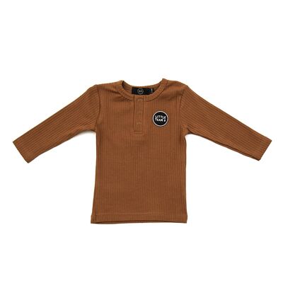 Tesy long-sleeved t-shirt - Caramel